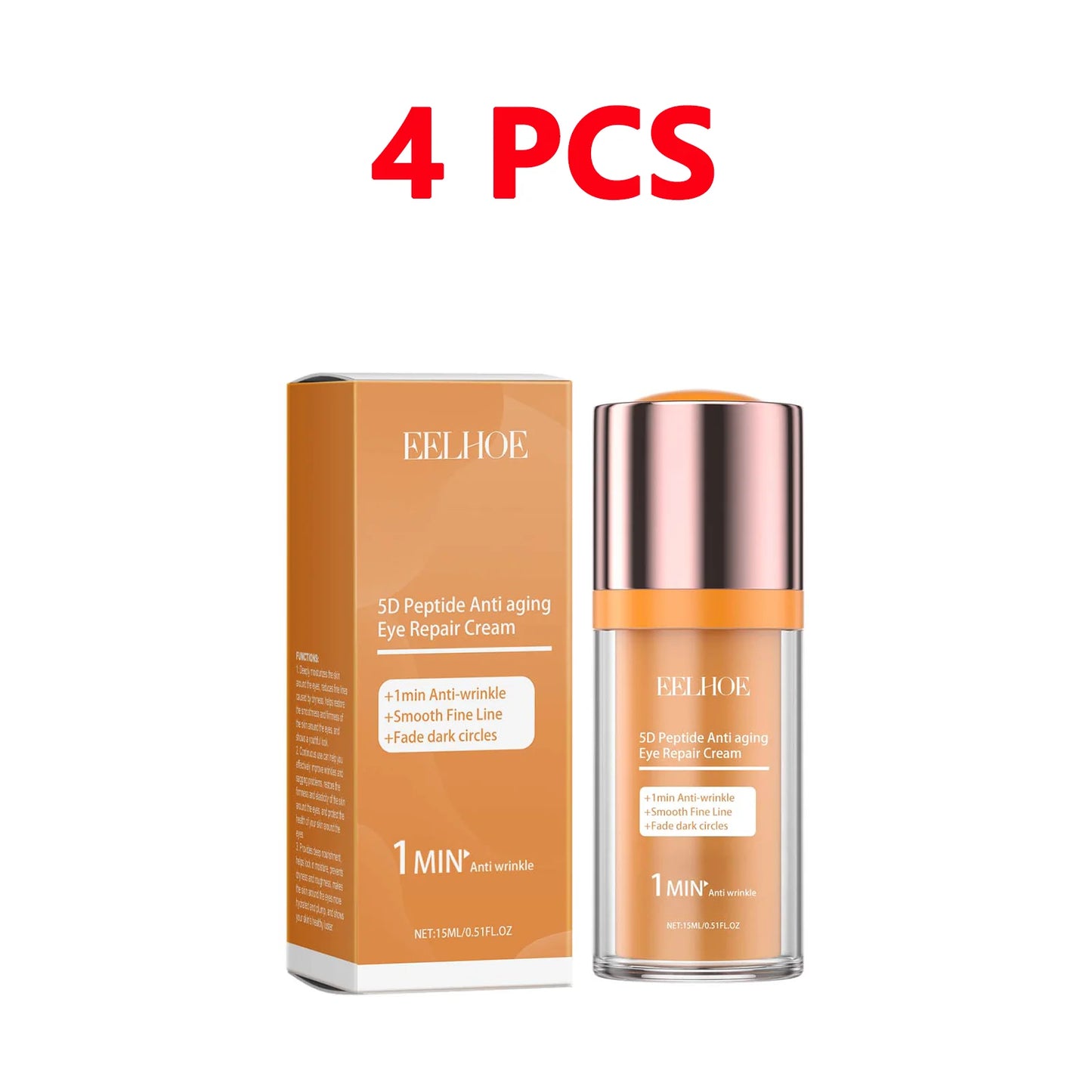5D Peptide Eye Cream – Dark Circles, Wrinkles & Puffiness