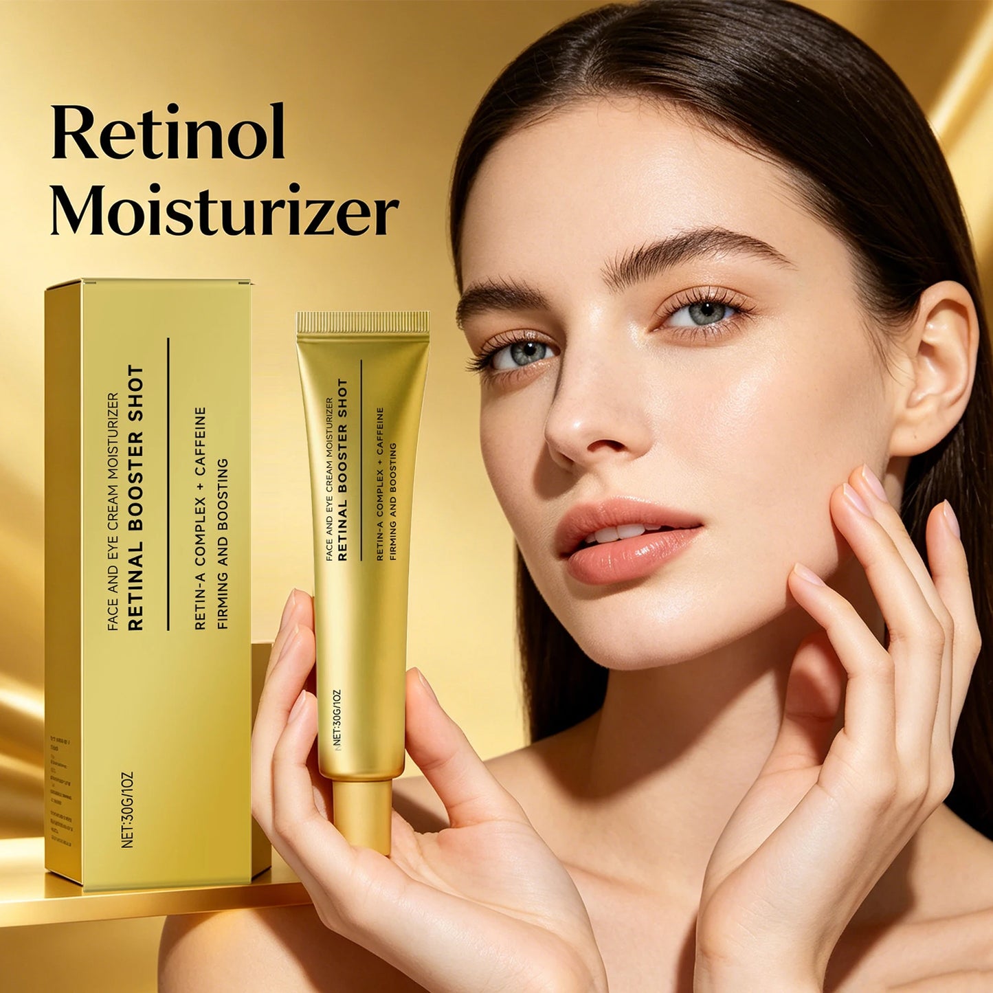 Retinol Firming Face Cream Repair Skin Barrier Hydration Improves Elasticity Lightweight Smooths Fine Lines for Daily Use Peaceful Pleasures Health and Wellness