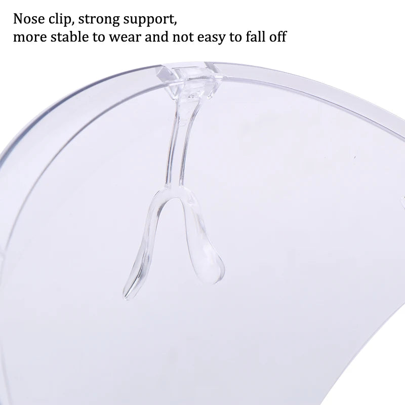 Professional Full Face Shield Unisex Eye Shield Mask Sunglasses Shield Face Protectors Guard Nail Art Kitchen Cooking Tool Peaceful Pleasures Health and Wellness one size