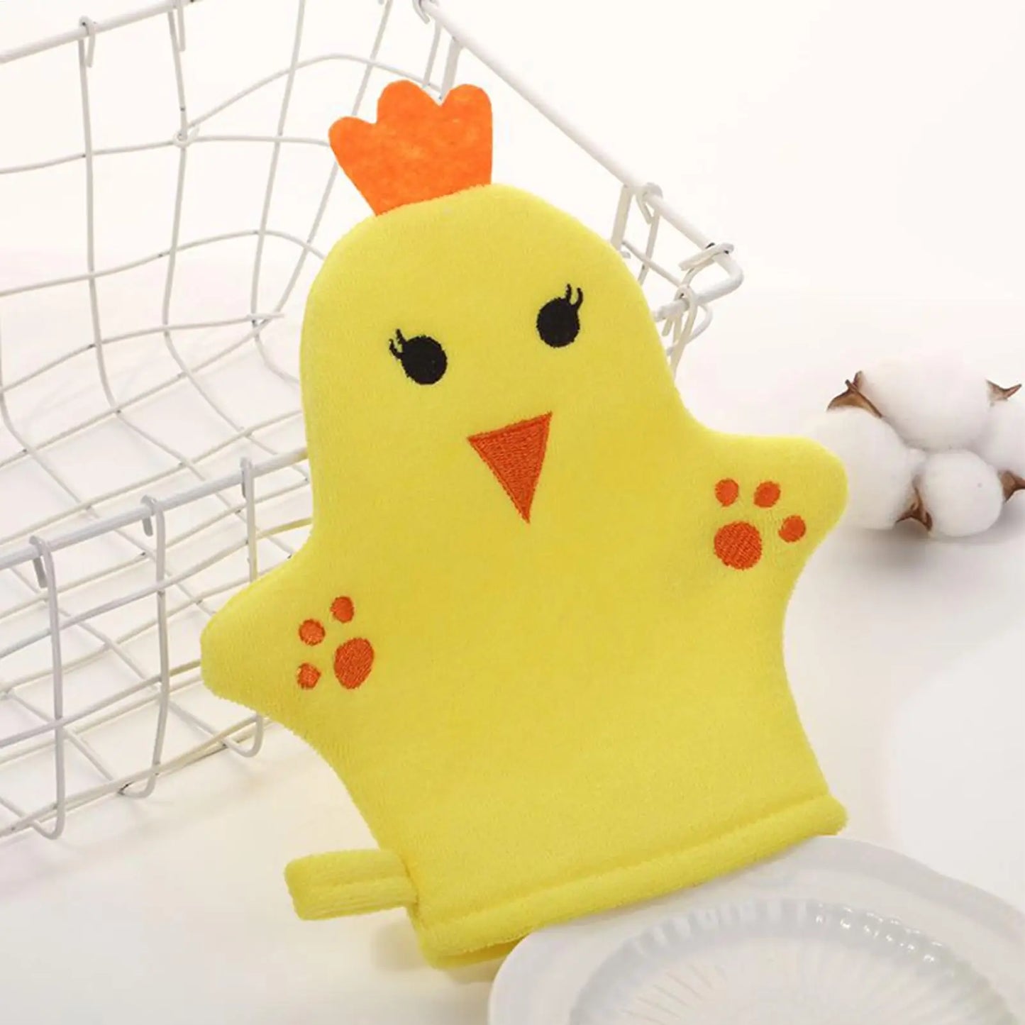 Baby & Adult Bath Shower Gloves Set of 5 – Soft Non-Slip Baby Bath Mitt Set Peaceful Pleasures Health and Wellness