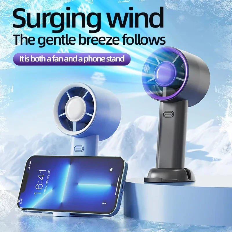 Lenovo Handheld Fan Portable USB Rechargeable Low Noise High Speed Strong Airflow Suitable For Office Outdoor And Commuting Use Peaceful Pleasures Health and Wellness