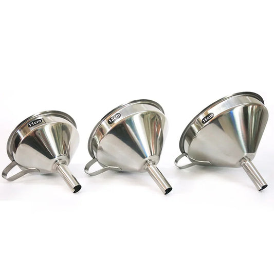 Stainless Steel Kitchen Funnel – 3 Sizes | Corrosion Resistant Kitchen Funnel Oasis Select