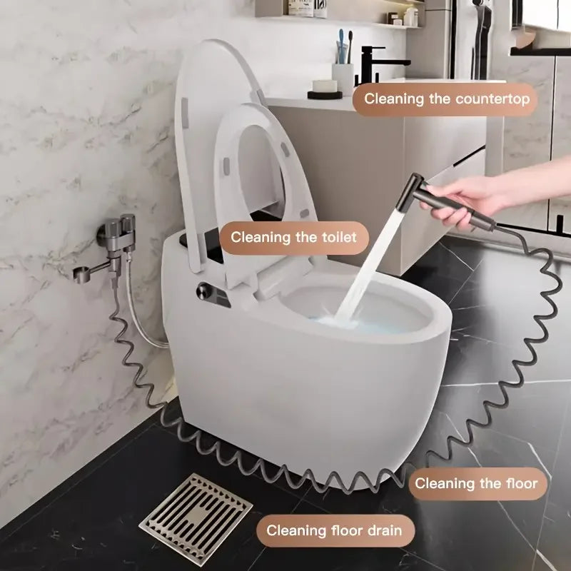 Wall Mounted Dual Outlet Mop Faucet | Ceramic Valve
