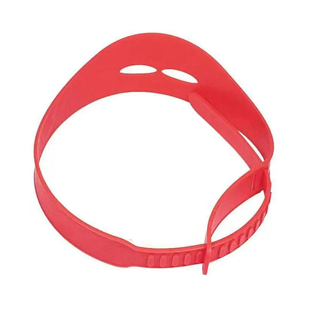 Adjustable Hair Trimming Guide & Neckline Template Hair Care Tools Peaceful Pleasures Health and Wellness red