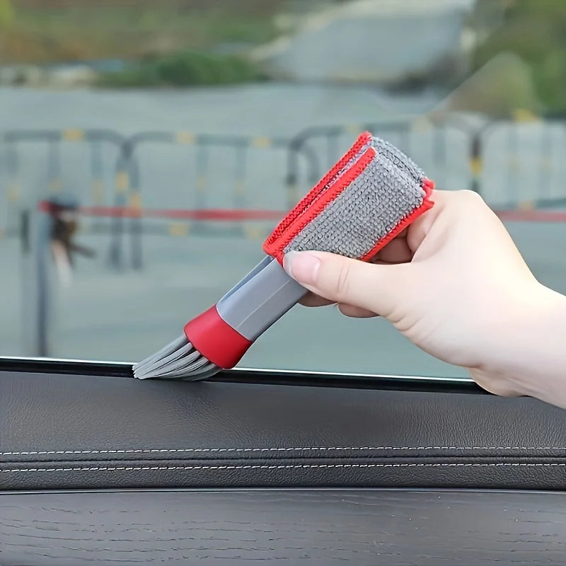 Double-Head Car Air Vent Detail Cleaning Brush | Interior Duster