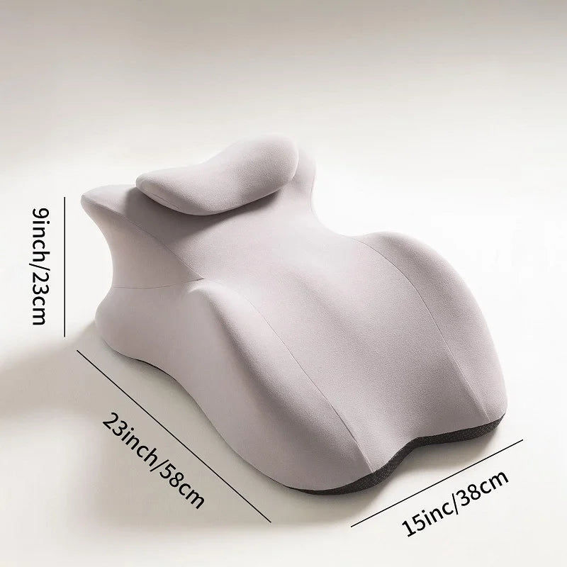 Multi-Positional Wedge Pillow Lying Pillow Prone Pillow Bed Pillow Wonder Multi-functional Lying Pillow Comfortable Breathable Peaceful Pleasures Health and Wellness
