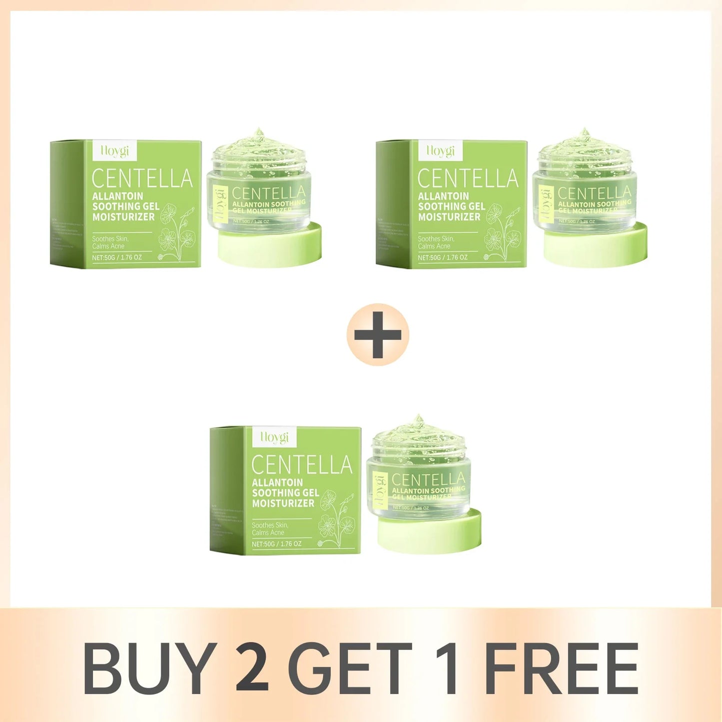 Hoygi Centella Asiatica Soothing Gel – Redness Relief 50g