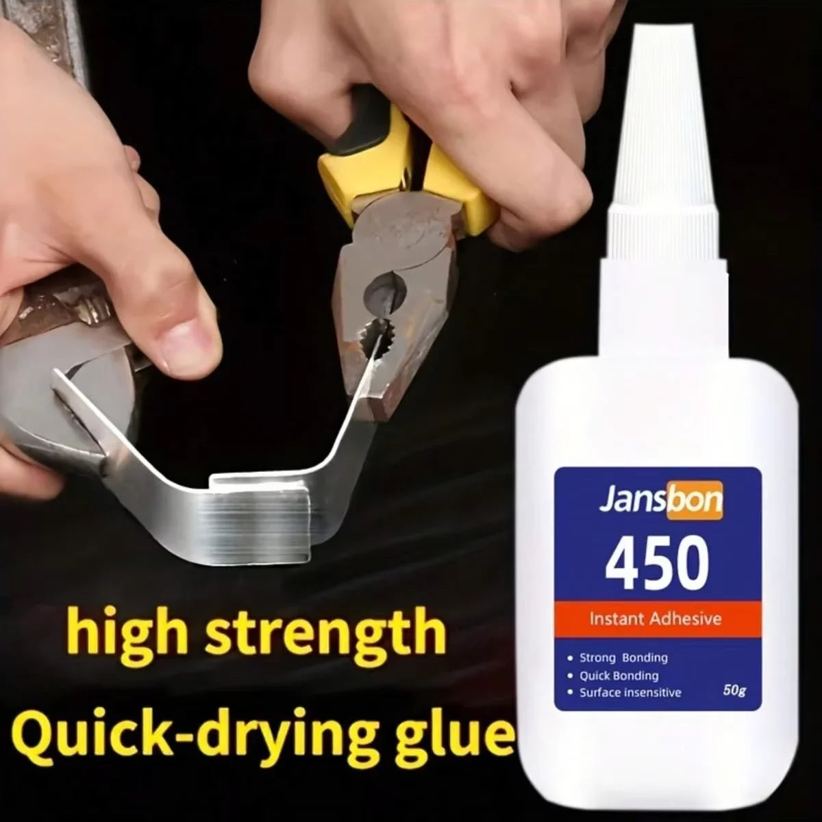 5Sec Super Glue Strong Bond for Shoes/Glass/Metal/Wood/Plastic,Ceramic Quick Dry Industrial Strength Instant Adhesive Peaceful Pleasures Health and Wellness