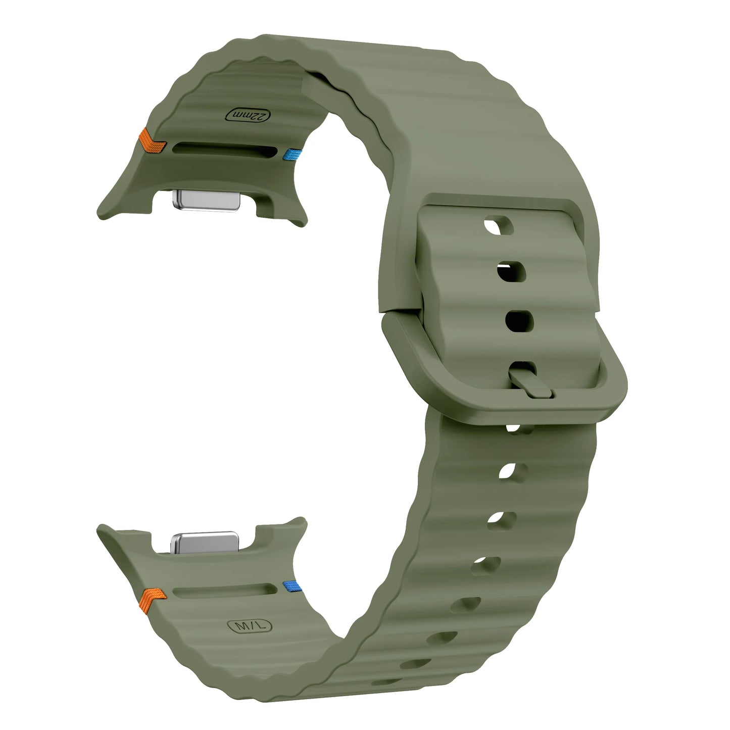 Silicone Band for Samsung Galaxy Watch 8 40mm 44mm Classic 46mm