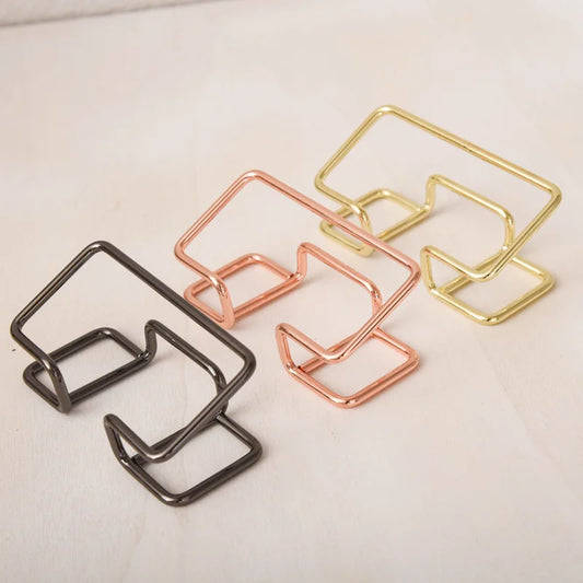 Bview Art Simple Fashion Display Organizer Card Box Iron Line Peaceful Pleasures Health and Wellness
