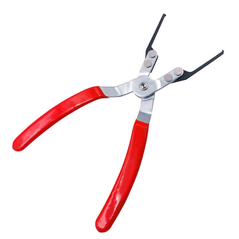 Universal Automotive Relay Disassembly Clamp Fuse Puller Car Remover Pliers Clip Hand Tool Suitable Car Repair Tool Removal Tool Peaceful Pleasures Health and Wellness Red