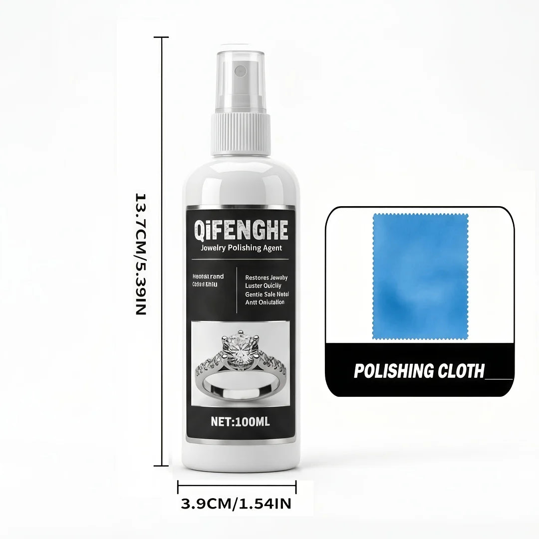 QIFENGHE Jewelry Polishing Spray – Rings, Diamonds & Metals