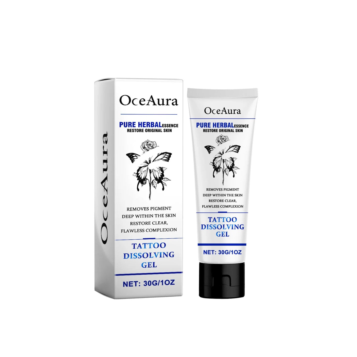 OceAura Tattoo Fading Gel – At-Home Ink Dissolving Cream