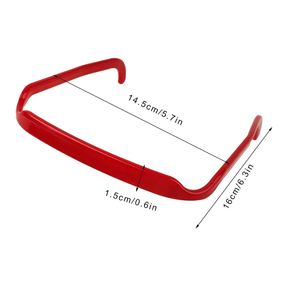 3pcs Women Square Glasses Headband Coloful Invisible Fixed Hair Clips Wave Curly Hair Ties Temples Headband Accessories Peaceful Pleasures Health and Wellness