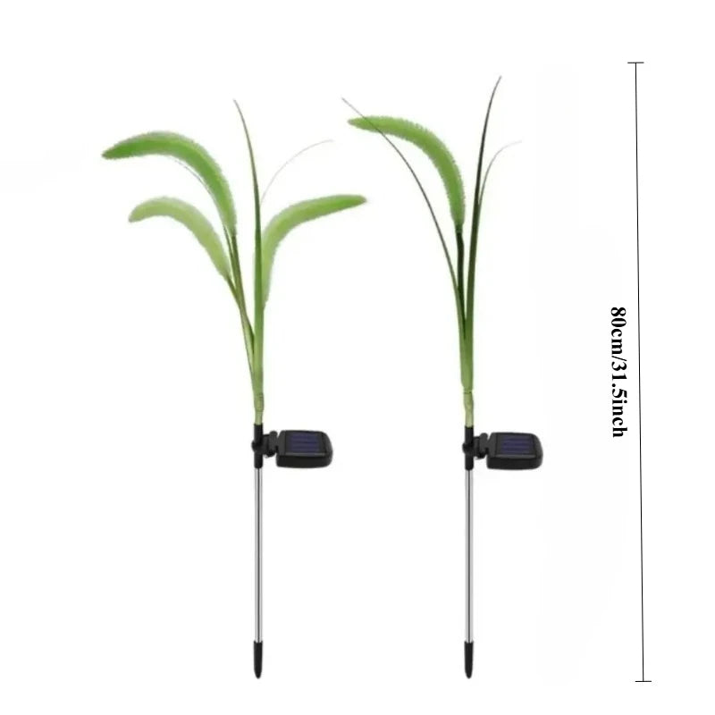 Solar Dog Tail Grass LED Lawn Lamp | Outdoor Garden Décor