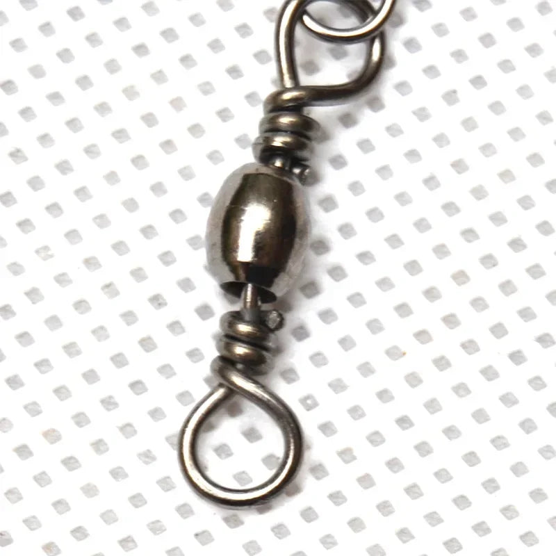 30/50/100pcs Fishing Ball Bearing Carp Tools Boat Hook Goods Accessories Professional Interlock Bait Tool Hooks Tackle Sports Peaceful Pleasures Health and Wellness