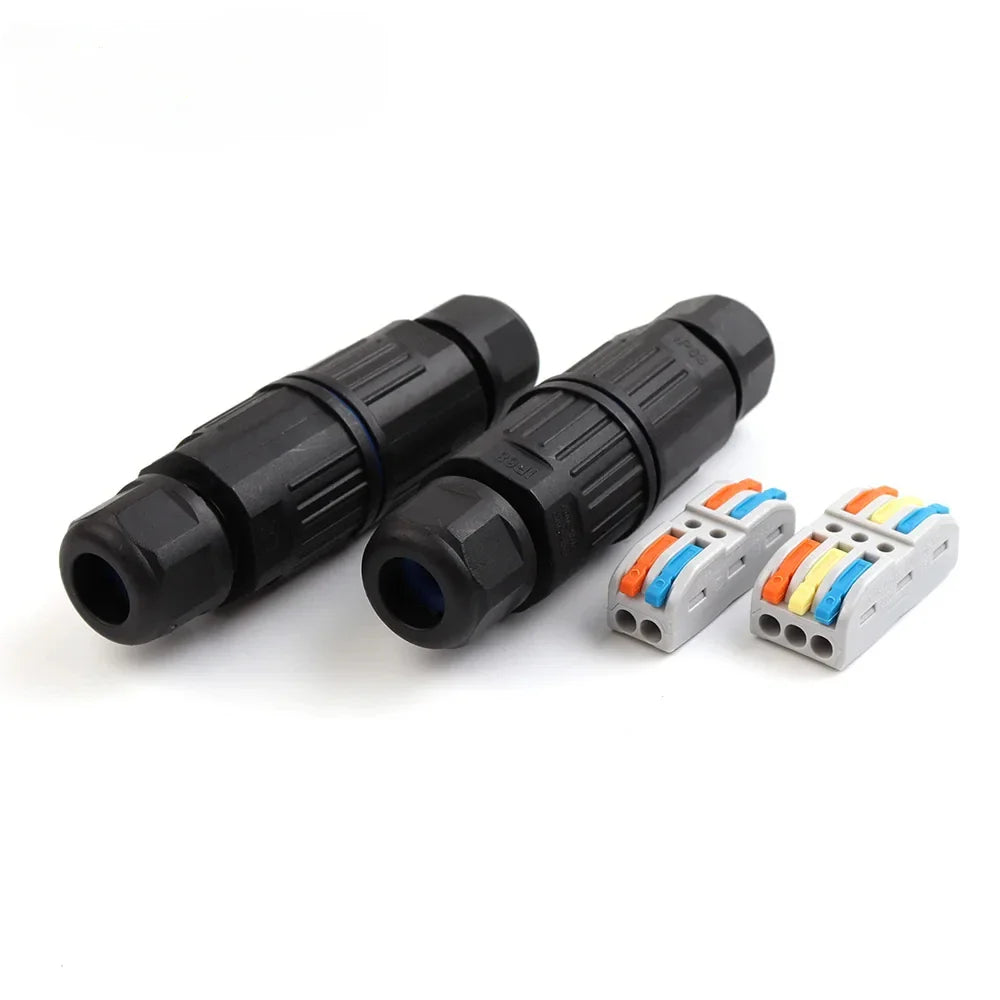 IP68 Waterproof Cable Connector – 2/3 Pin Quick Wire Terminal