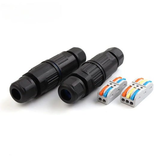 IP68 Waterproof Cable Connector – 2/3 Pin Quick Wire Terminal Waterproof Wire Connector Oasis Select