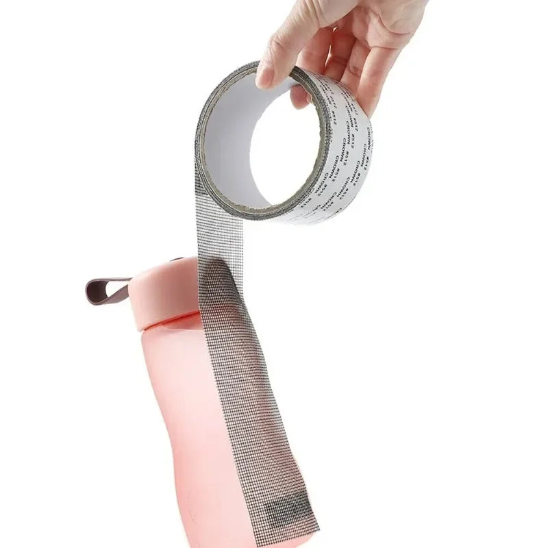 Window Screen Repair Tape – Waterproof Self-Adhesive Mesh Patch