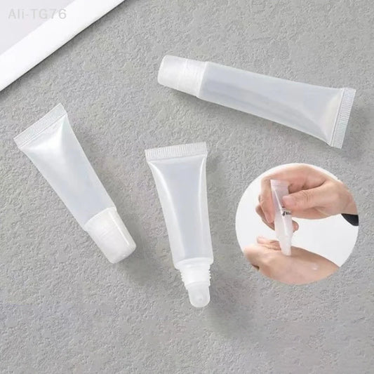 20ml Empty Refillable Lip Gloss Squeeze Tube | DIY Makeup Lip Gloss Container Peaceful Pleasures Health and Wellness