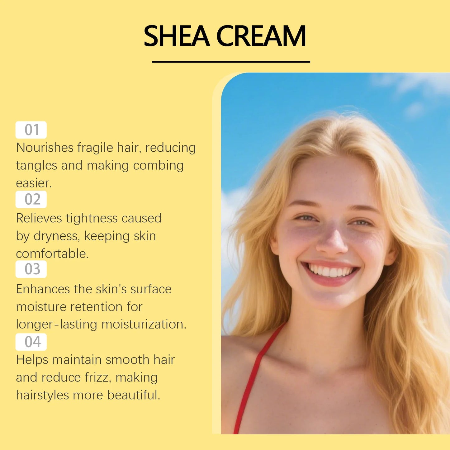 Shea Butter Multi-Purpose Cream – Skin, Body & Hair (227g)