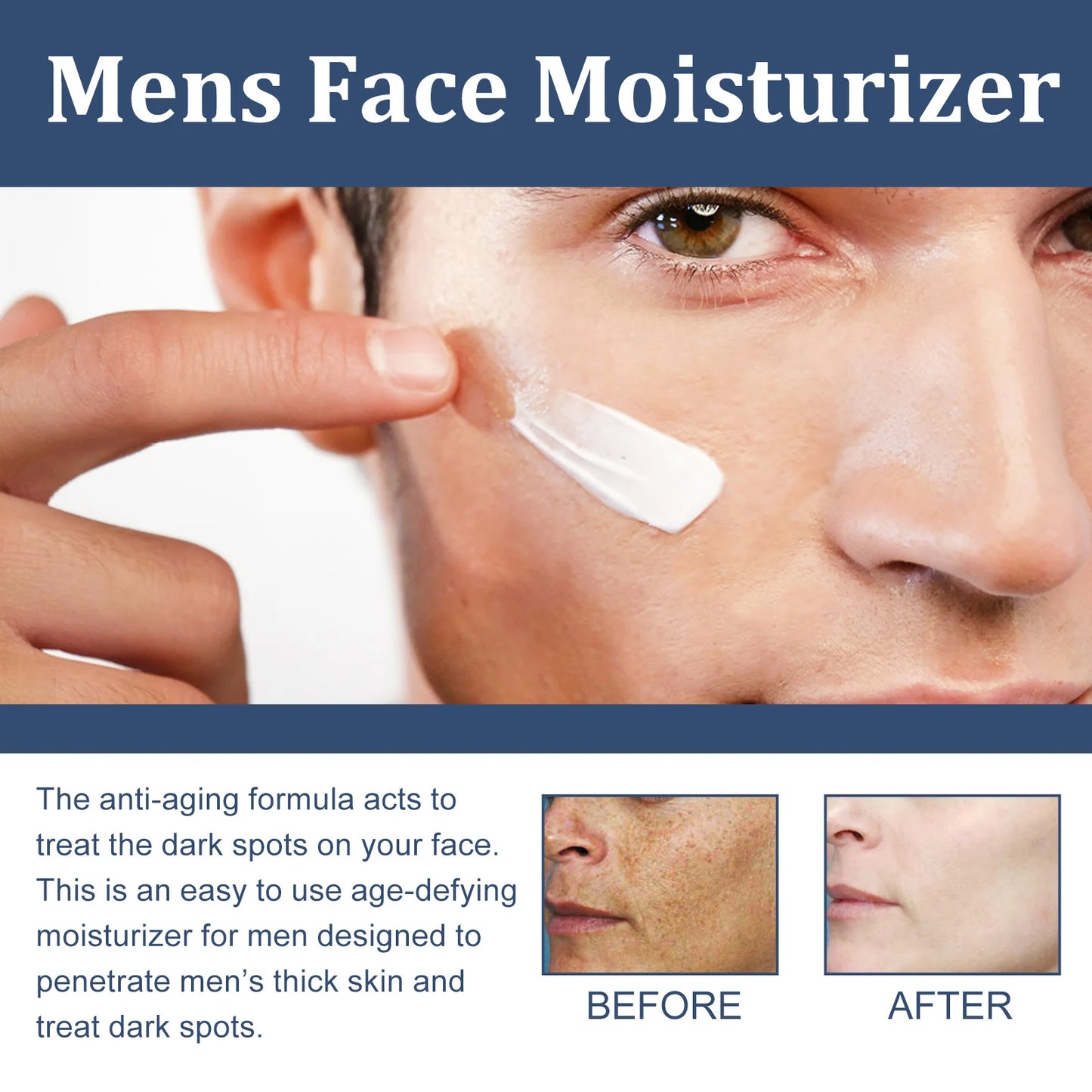 6-in-1 Men's Face Cream | Collagen, Anti-Aging & Hydration