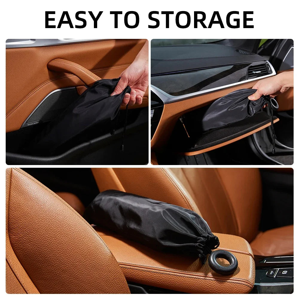 Foldable Car Windshield Sunshade Umbrella | UV & Heat Block