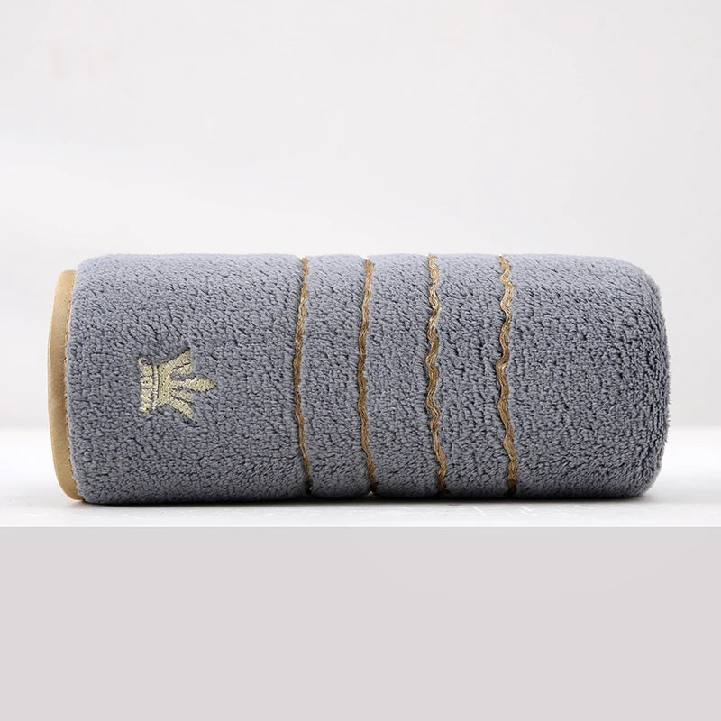 Thick Soft Absorbent Bath Towel | 100% Polyester, Home & Travel