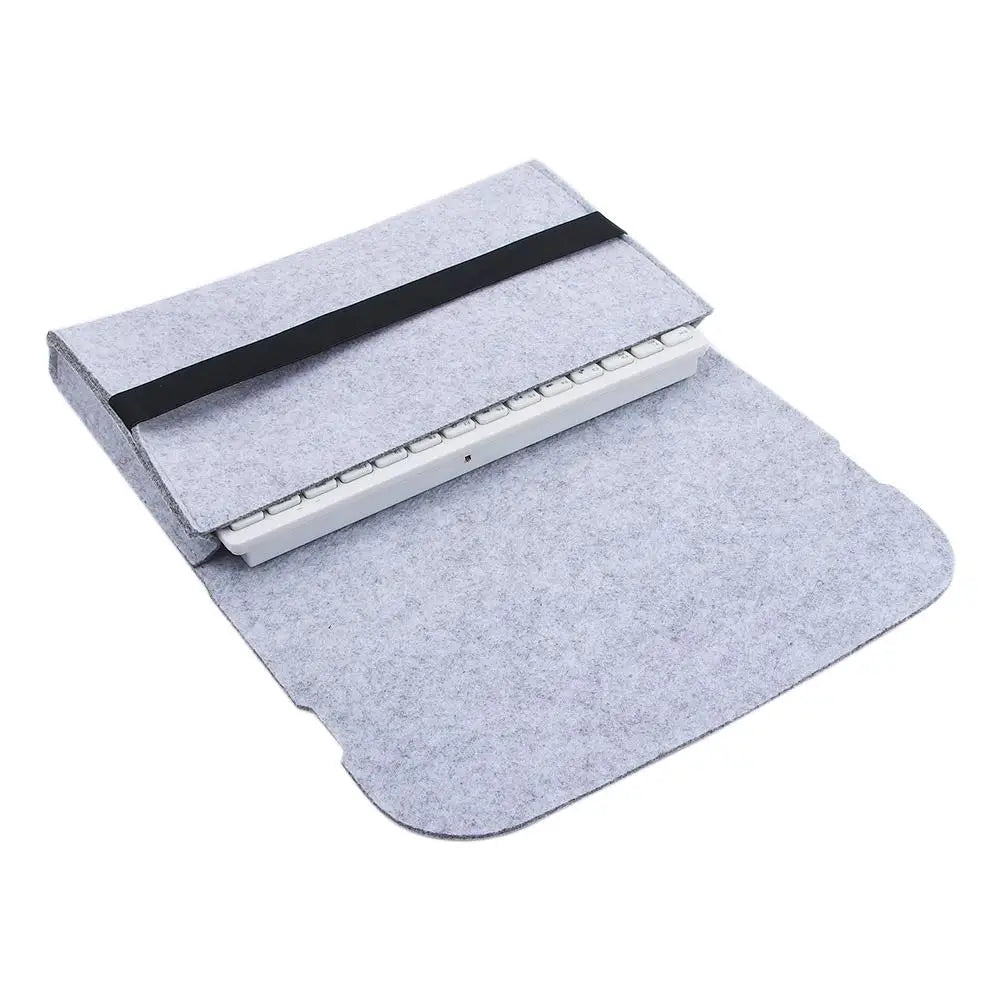 Organizer Travel Cover Large Capacity Keyboard Storage Bag Keyboard Felt Bag Mechanical Keyboard Bag Keyboard Carrying Case Peaceful Pleasures Health and Wellness