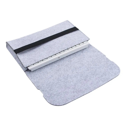 Organizer Travel Cover Large Capacity Keyboard Storage Bag Keyboard Felt Bag Mechanical Keyboard Bag Keyboard Carrying Case Peaceful Pleasures Health and Wellness