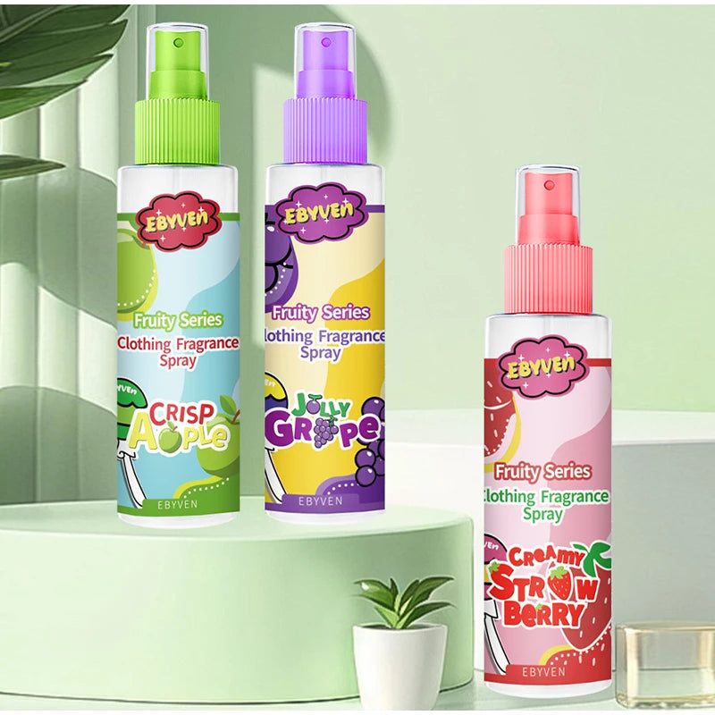 Fresh Fruit Fragrance Thai Strawberry Cantaloupe Grape Fragrance Lasting Summer Light Fragrance Deodorant New Perfume Spray 30ml Peaceful Pleasures Health and Wellness berry apple grape