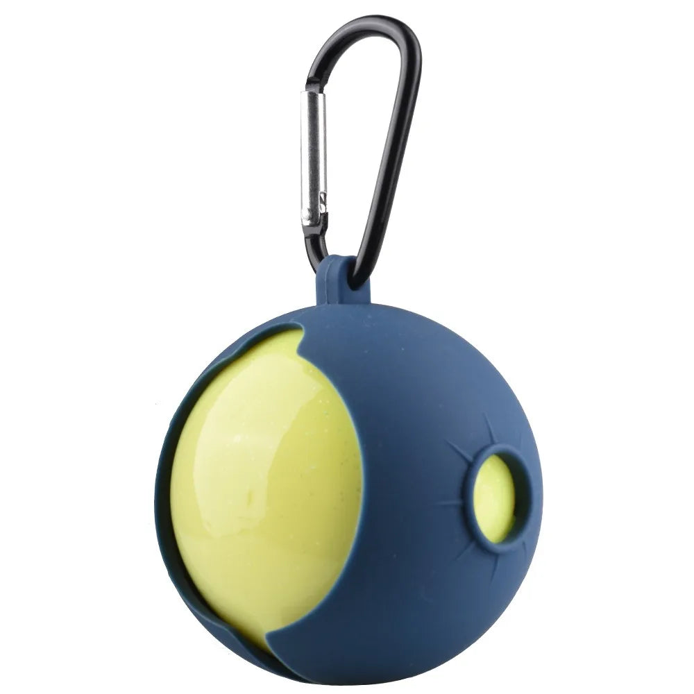 Silicone Park Golf Ball Holder Cover 60mm | Clip-On Sleeve