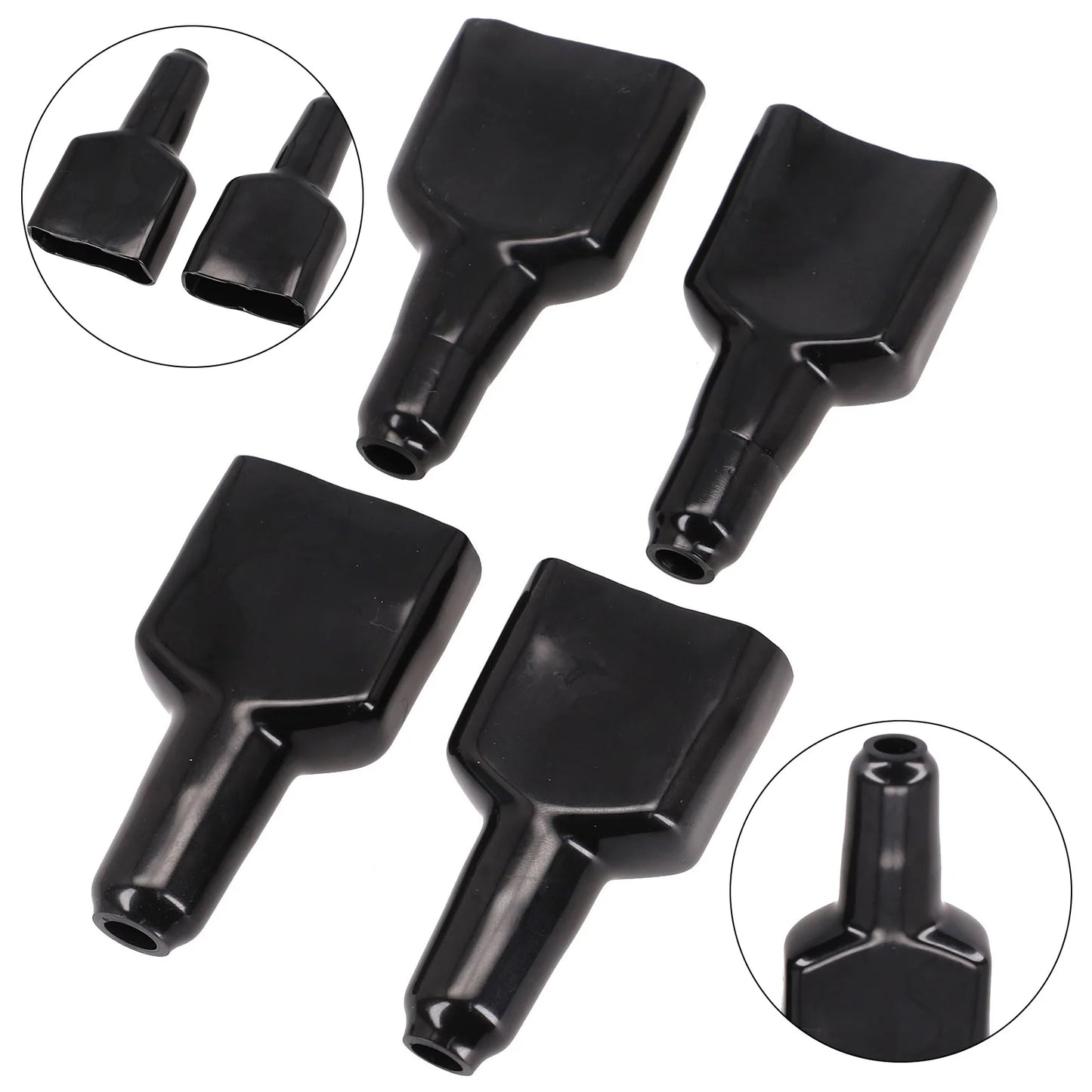 50A Waterproof Connector Cable Jacket Black Dustproof Caravan Solar