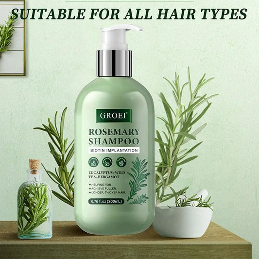 Rosemary Active Nutritional Fortification Shampoo And Hair Conditioner 200ml Formula Gentle Nourishing And Cleansing Scalp Peaceful Pleasures Health and Wellness