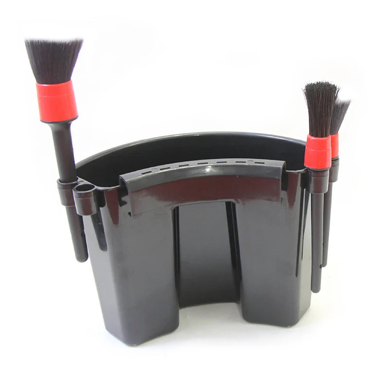 Hanging Bucket Special Tool Car Cleaning American Style Cars Wash Bucket Hold Brushes Store Wash Supplies Hang Buckets Peaceful Pleasures Health and Wellness black