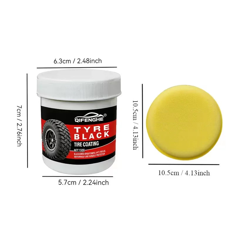 Tire Black Coating Paste – Shine, Protect & Anti-Fade