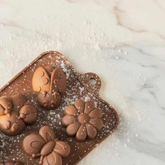 Silicone Flower Chocolate Mold – 8-Cavity BPA-Free Baking Mold Silicone Baking Mold Oasis Select