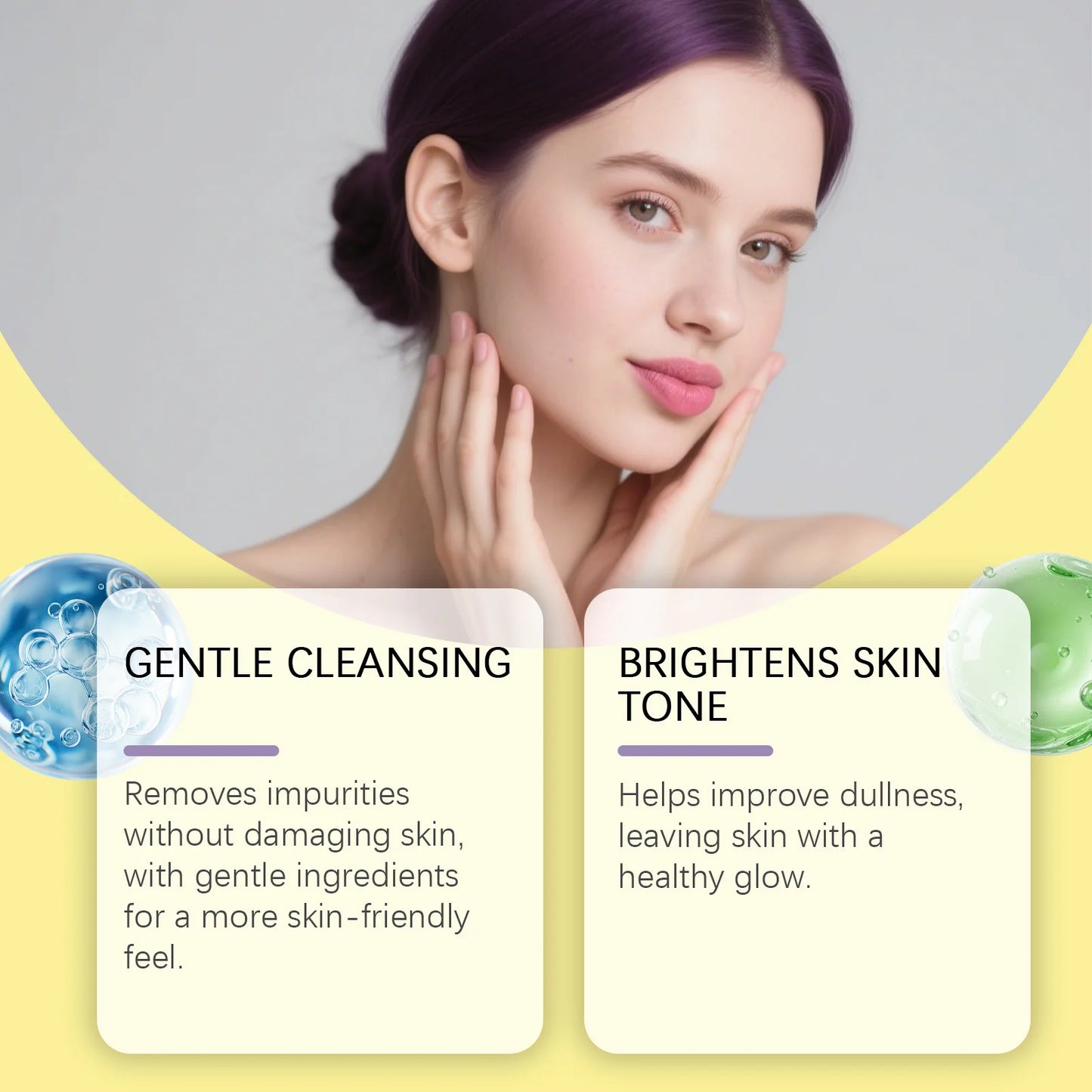 Turmeric Vitamin C Brightening Facial Cleanser – 100ml