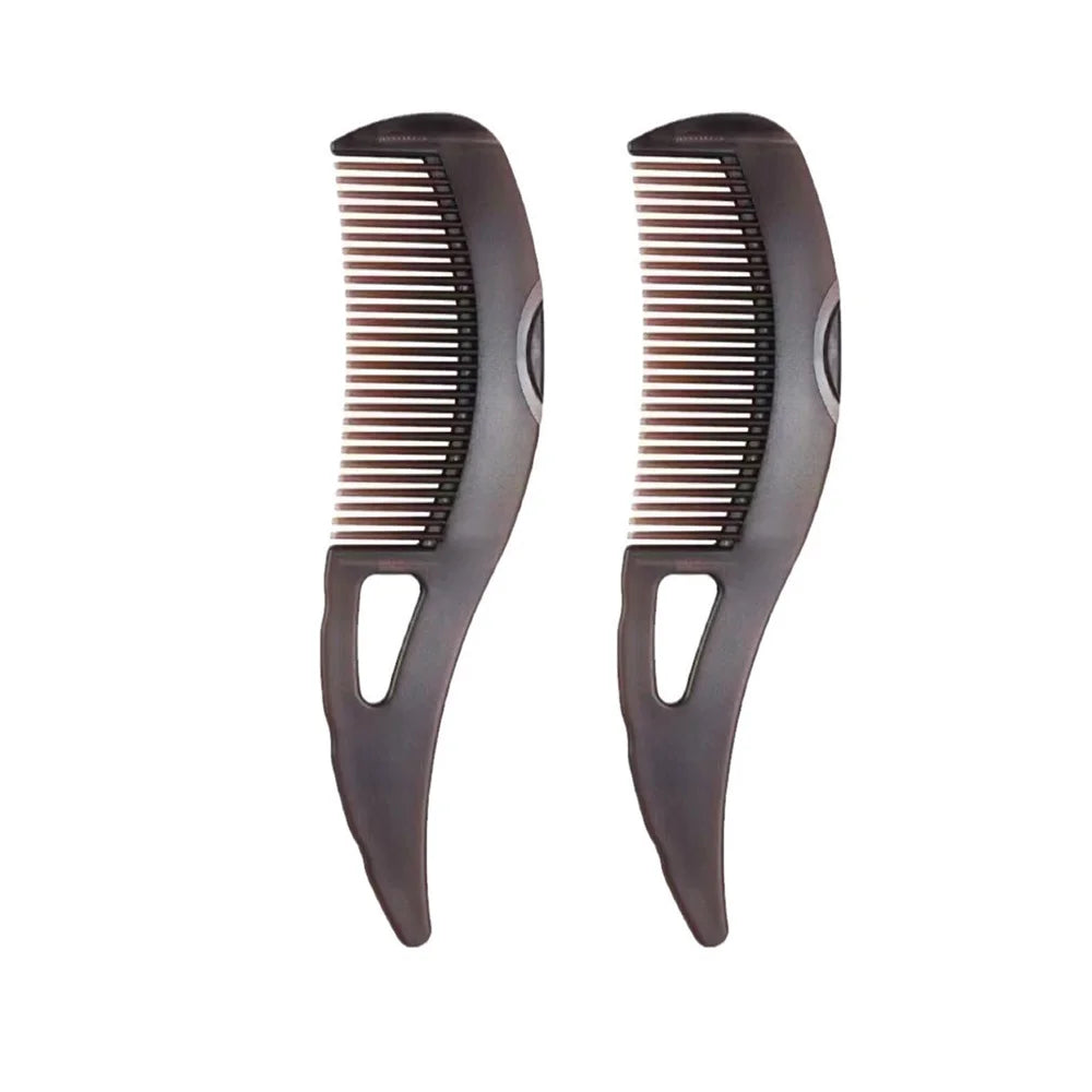 Dandruff Relief Comb Hollow Tooth Hairbrush Scalp Point Massage Dandruff Removal Reduce Ltching Scalp Care Comb for Women Men Peaceful Pleasures Health and Wellness 2pcs