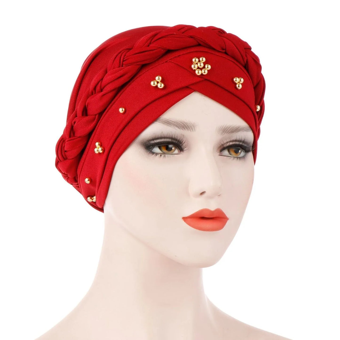 Muslim Women Inner Hijab Turban Bonnet Cap – Pearl Solid