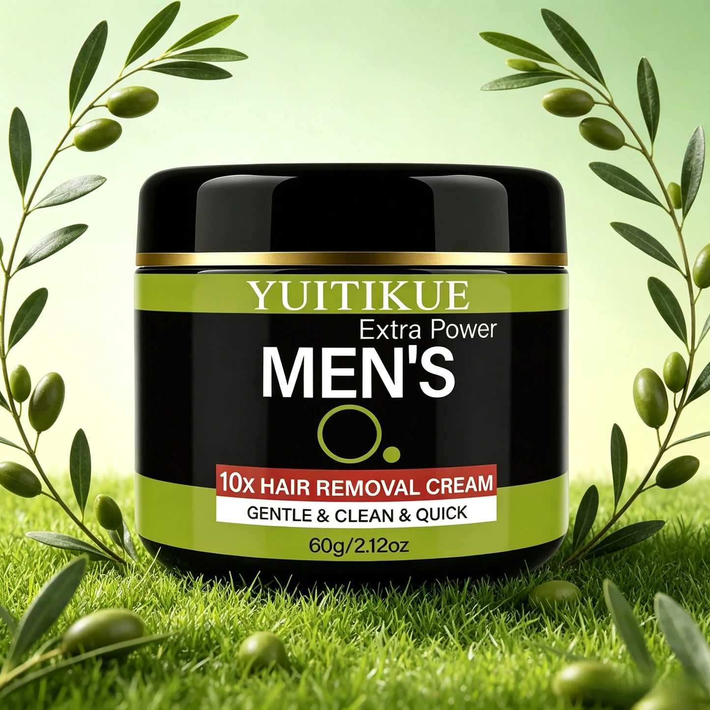 YUITIKUE Men's Hair Removal Cream – Gentle, All Skin Types