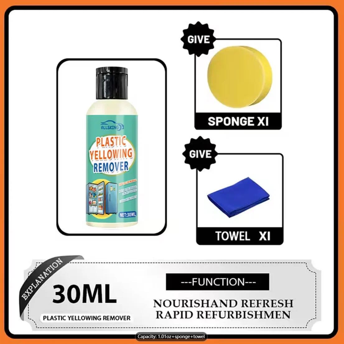 Plastic Restorer – Anti-Yellowing Protection for Plastic Surfaces