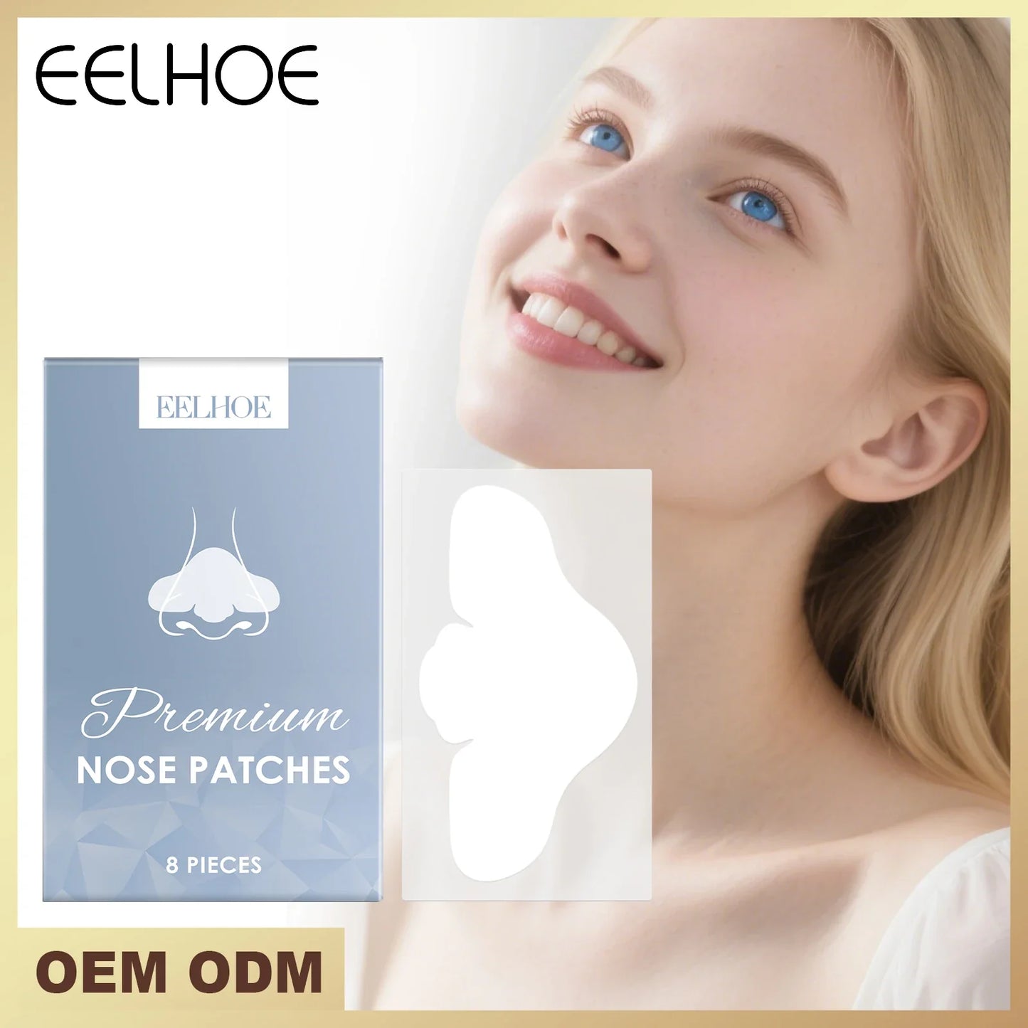 Pore-Cleansing Nose Strips – Exfoliating & Oil-Control Mask