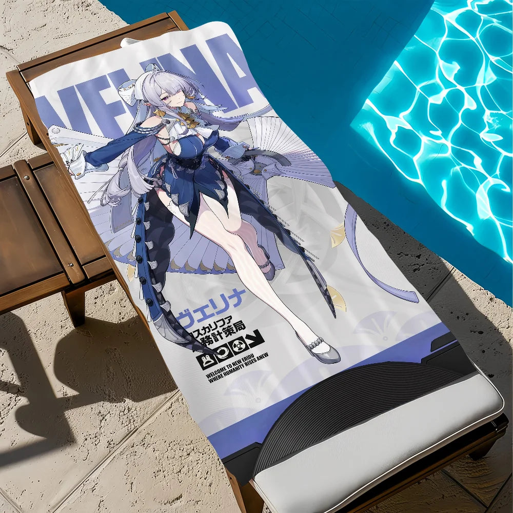 Zenless Zone Zero Quick-Dry Beach Towel | 11 Sizes Quick-Dry Beach Towel Peaceful Pleasures Health and Wellness z2 STJ40x70CM