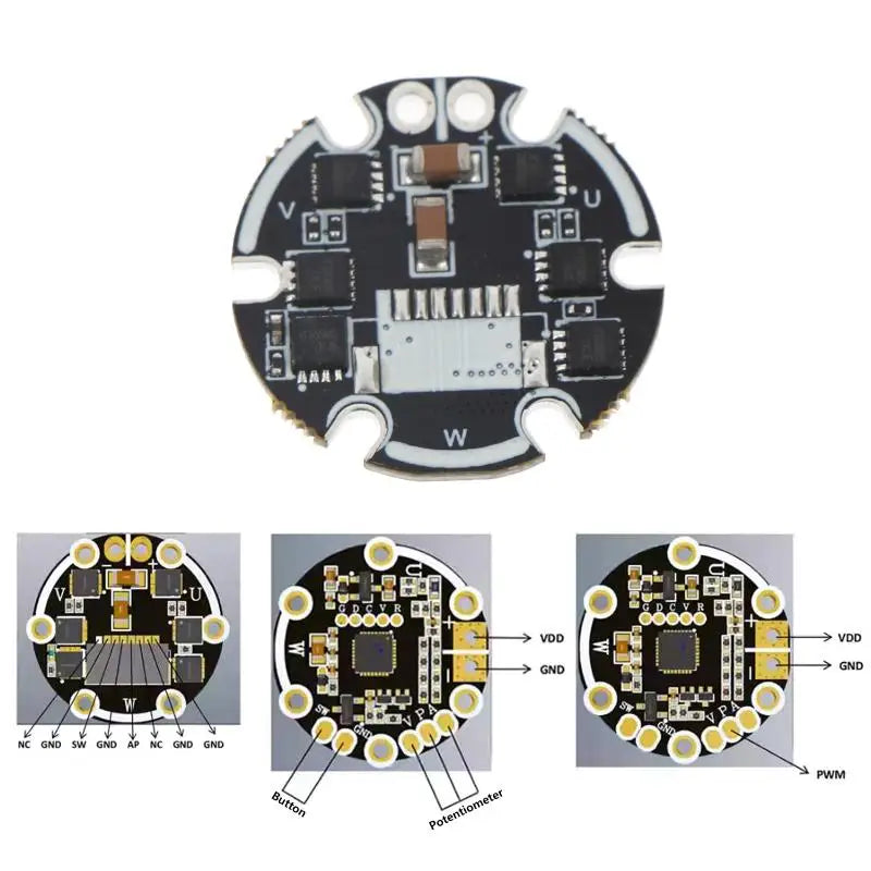 PWM Motor Speed Controller Board for DC7.4V 12V 21V Brushless Motors Reliable DIY Kit for Model Aircrafts Peaceful Pleasures Health and Wellness