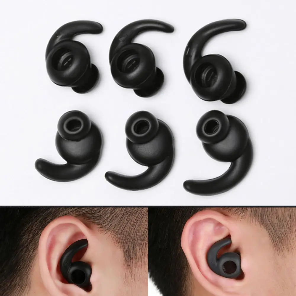3 Pairs For JBL Headset Accessories Silicone Cover Earbuds Bluetooth Eartips Ear Hooks Earhook Earphone Hook Peaceful Pleasures Health and Wellness