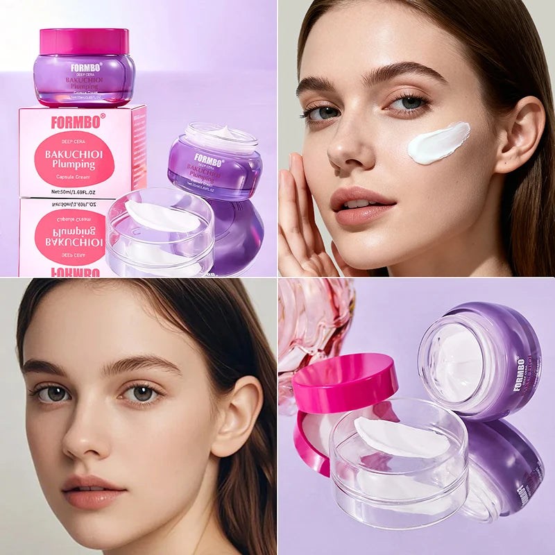Bakuchiol Plumping Capsule Cream | Lifting & Firming Korean Skincare
