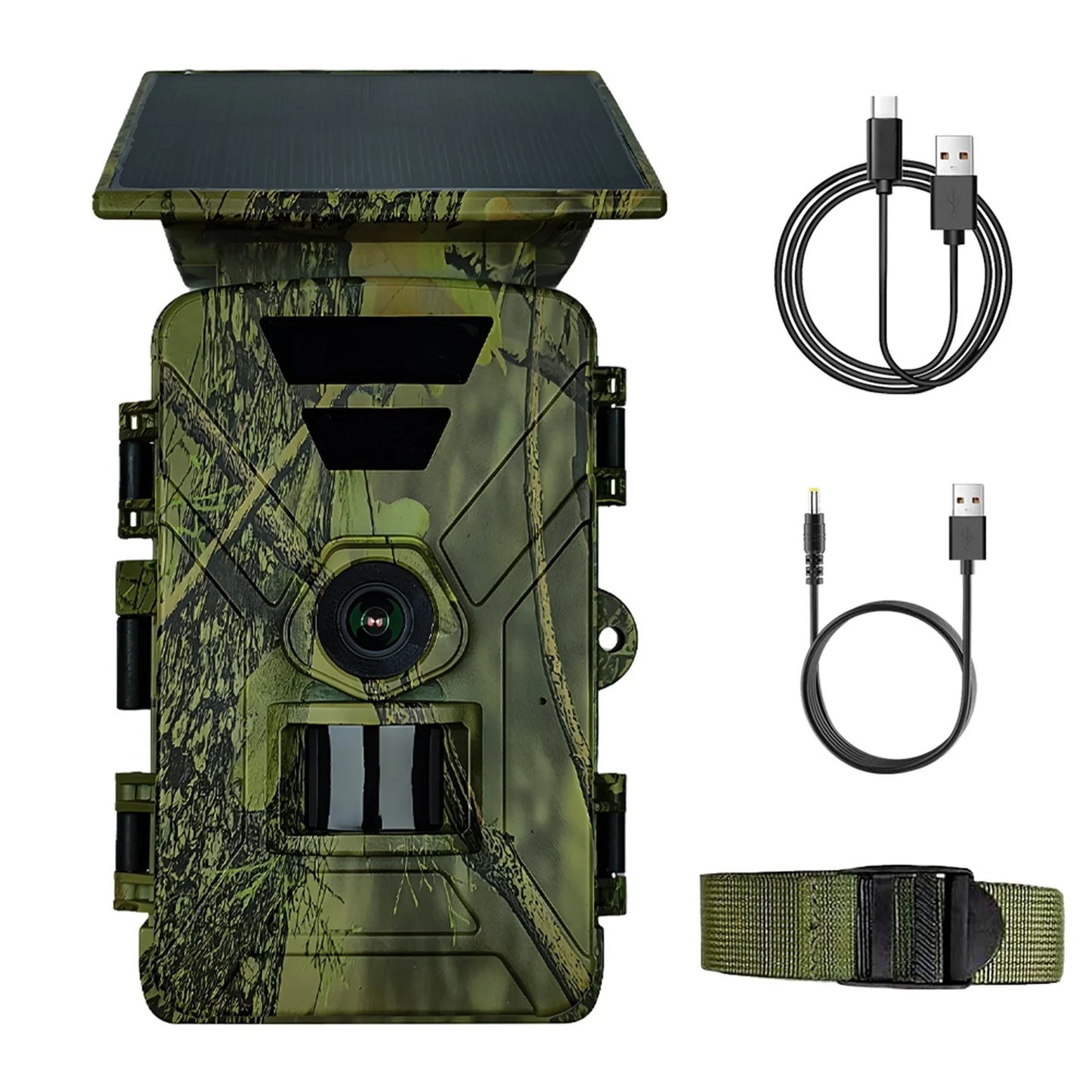 Wifi Hunting Camera Solar Trail 8K 60MP Wildlife IP66 Waterproof