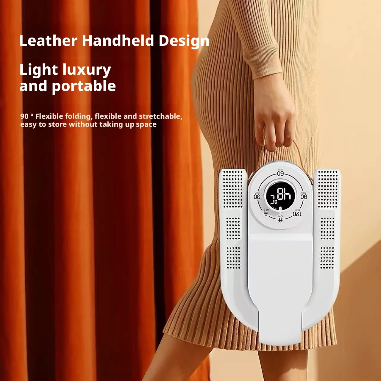 Portable Electric Boot Dryer Foldable Constant Temperature Deodorizing Sterilizing Shoe Drying Machine Household Dorm Use Peaceful Pleasures Health and Wellness