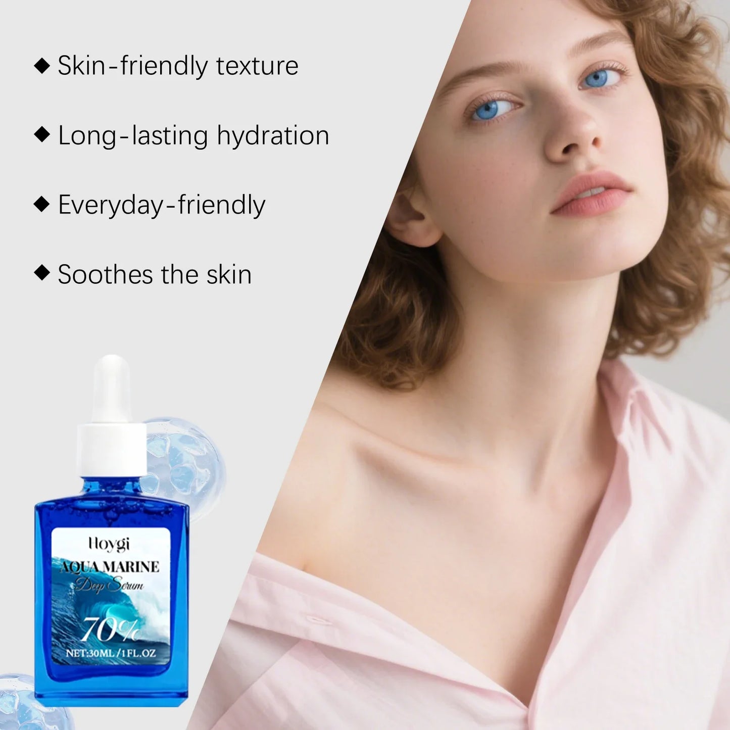 Marine Facial Serum – Hydrating & Brightening Skin Essence